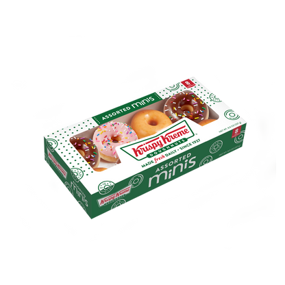 Krispy Kreme® 8-Count Assorted Minis Doughnuts