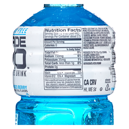 Powerade Zero Mixed Berry 32oz