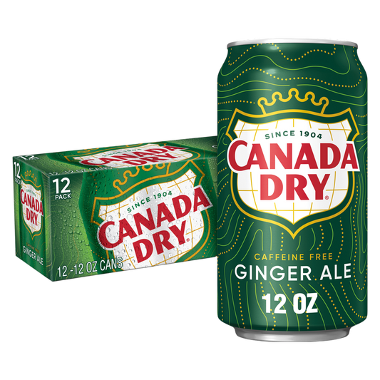 Canada Dry Ginger Ale 12pk 12oz Can