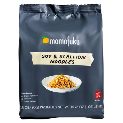 Momofuku Soy & Scallion Noodles 5pk 16.75oz