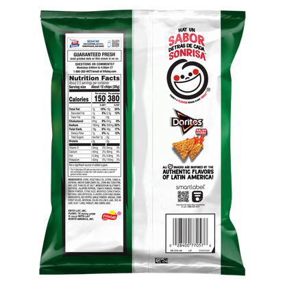 Doritos Salsa Verde 2.625oz