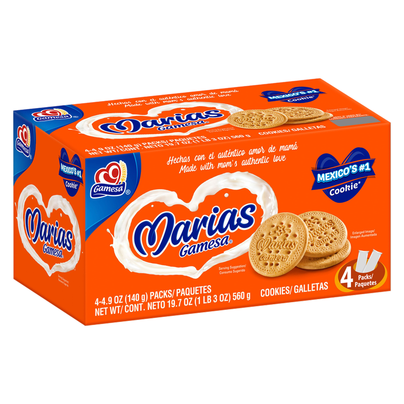 Gamesa Marias Cookies, 4.9oz 4ct
