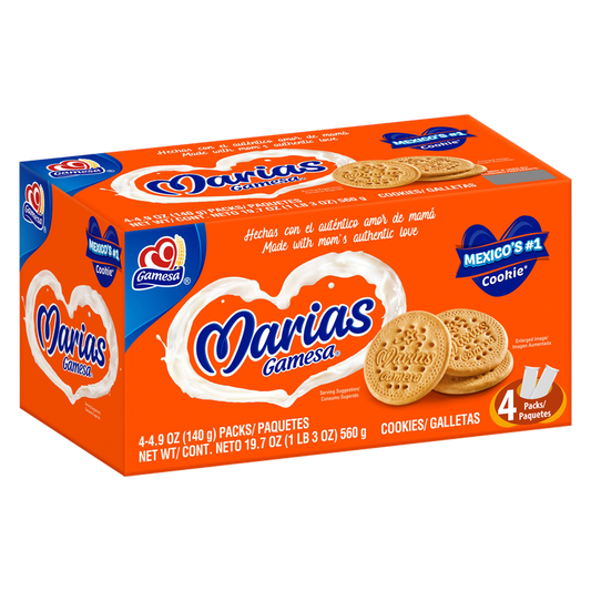Gamesa Marias Cookies, 4.9oz 4ct
