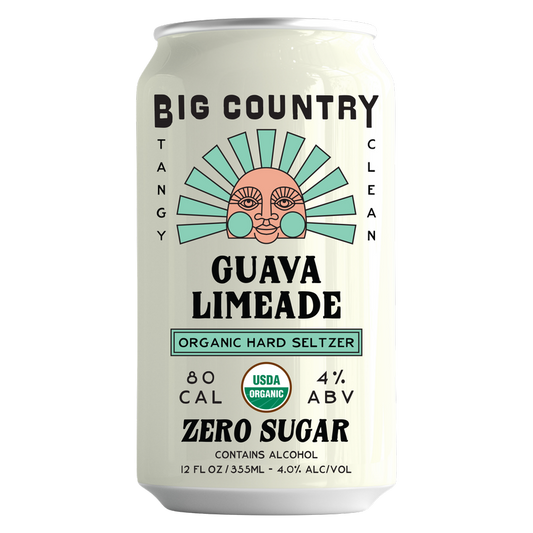 Big Country Guava Limeade Seltzer 6pk 12oz