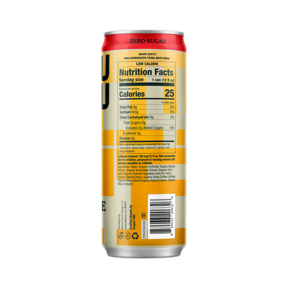 Machu Picchu Wild Berry Energy Organic Yerba Mate Zero Sugar 12oz Can