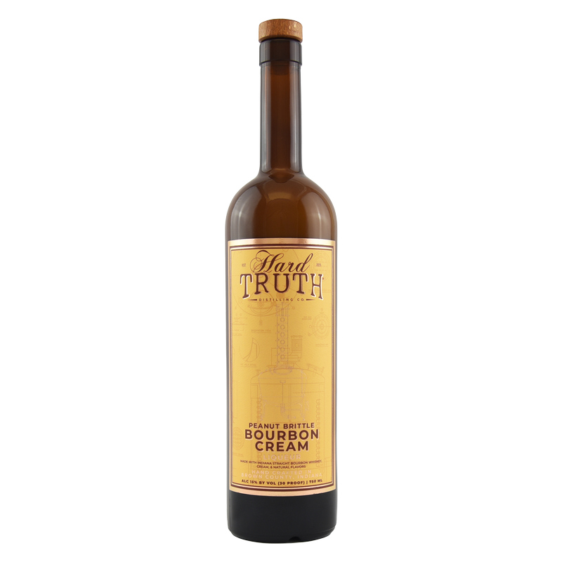 Hard Truth Peanut Brittle Bourbon Cream 750ml (30 Proof)