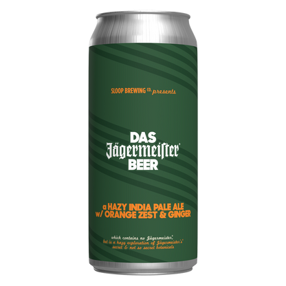 Sloop Das Jagermeister 4pk 16oz Can 6.5% ABV