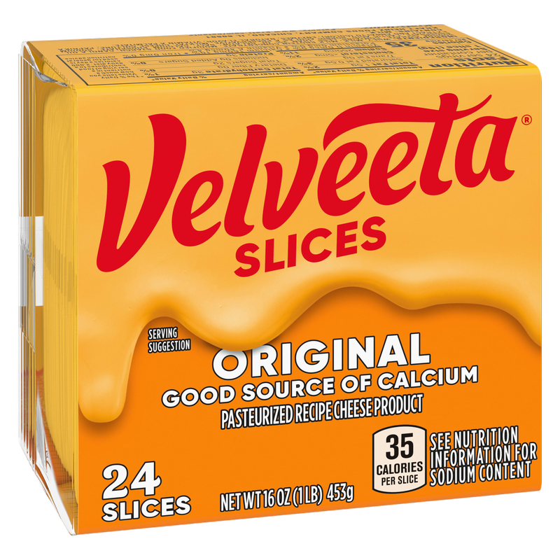 Velveeta Slices Original Cheese - 24ct