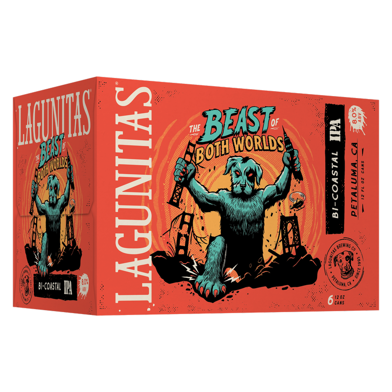 LAGUNITAS BEAST BTH WRLD 6PKC (6PKC 12 OZ)