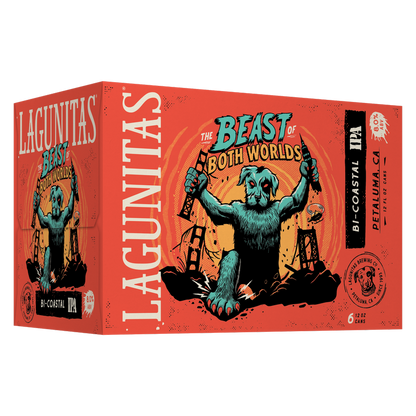 LAGUNITAS BEAST BTH WRLD 6PKC (6PKC 12 OZ)