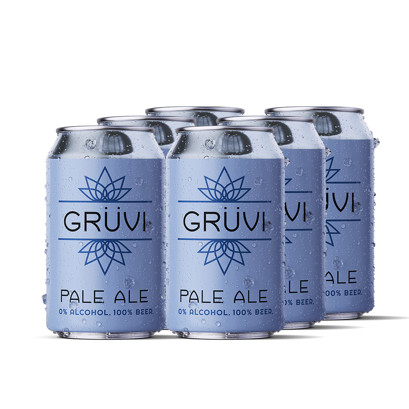 Gruvi Pale Ale Non-Alcoholic 6pk 12oz