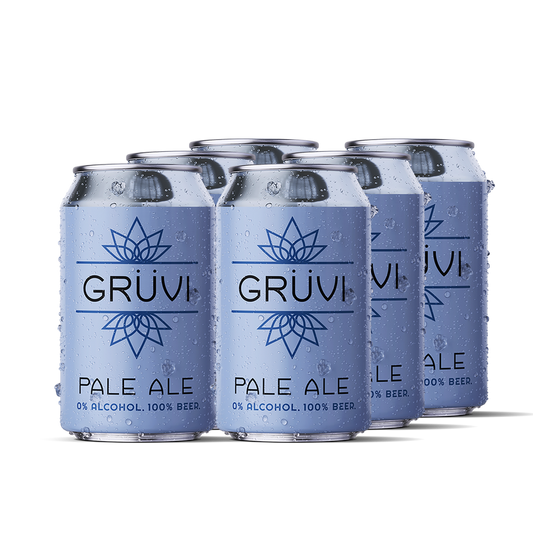Gruvi Pale Ale Non-Alcoholic 6pk 12oz