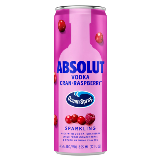 Absolut Ocean Spray Cran-Raspberry 12oz Can