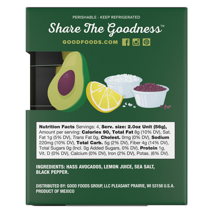 Good Foods Avocado Mash Single Serve - 4ct/8oz