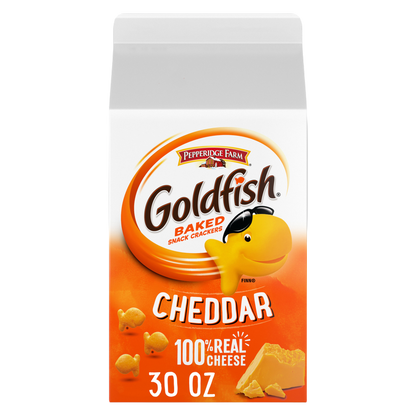 Goldfish Cheddar Crackers, 30oz