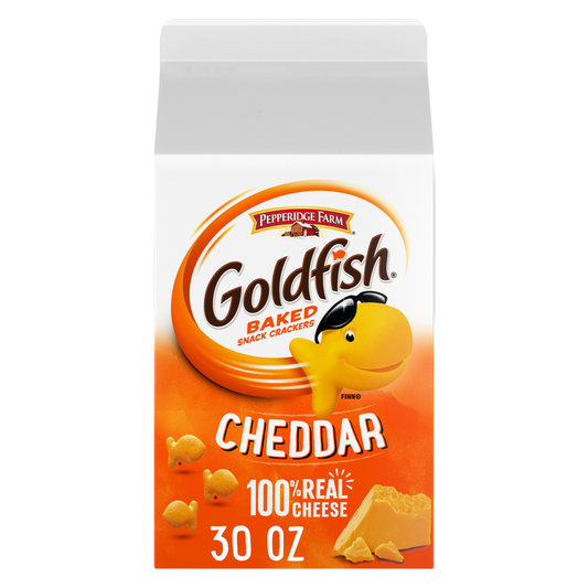 Goldfish Cheddar Crackers, 30oz