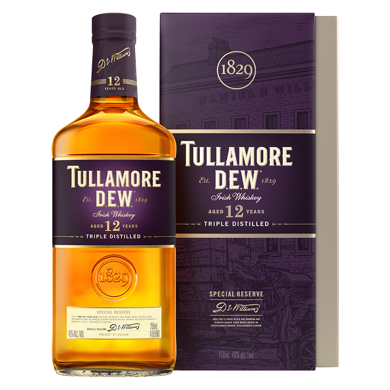 Tullamore D.E.W. 12 Year Irish Whiskey 750 ml