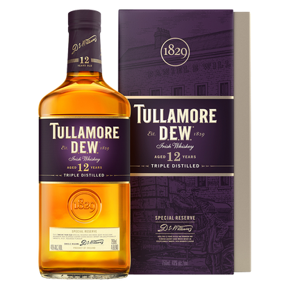Tullamore D.E.W. 12 Year Irish Whiskey 750 ml
