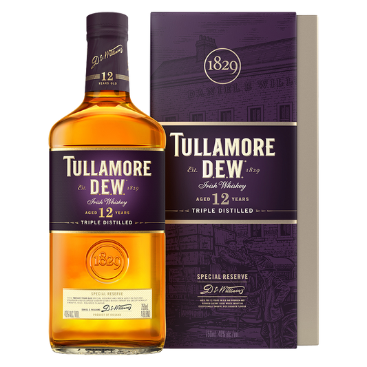 Tullamore D.E.W. 12 Year Irish Whiskey 750 ml