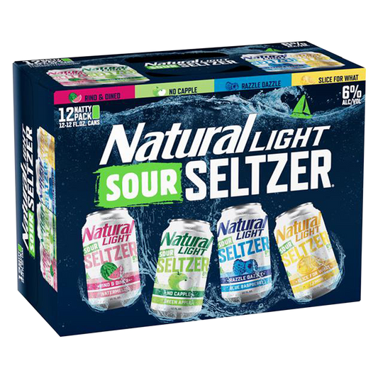 Natural Light Sour Seltzer 12pk 12oz Can 6.0% ABV