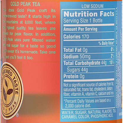 Gold Peak Sweet Tea 16.9 oz Btl