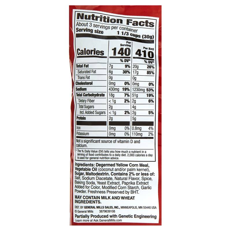 Bugles Hot Buffalo 3oz