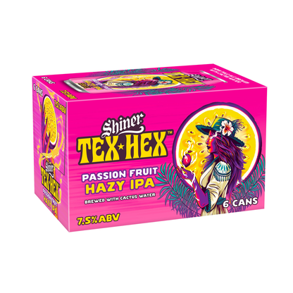 Shiner Tex Hex Passionfruit Hazy IPA 6PKC