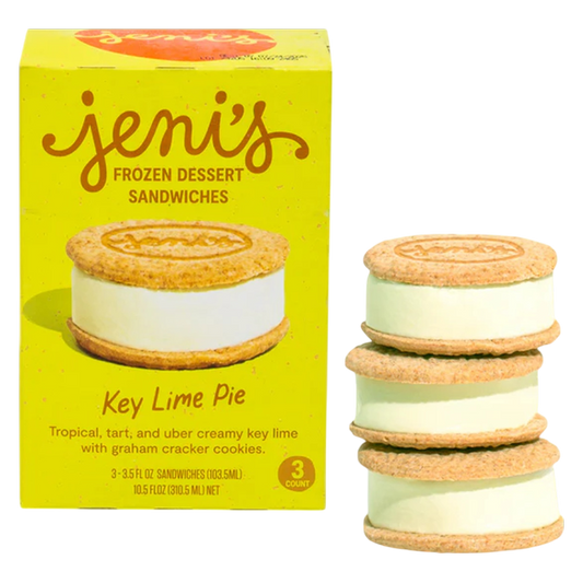 Jeni's Key Lime Pie Frozen Dessert Sandwiches 3ct