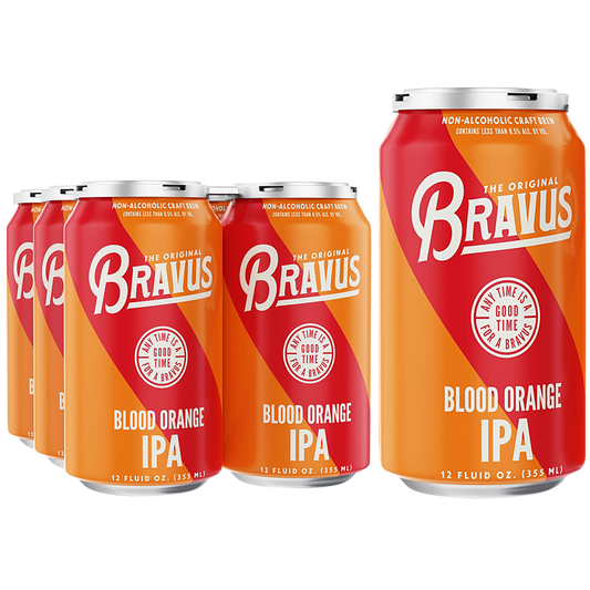 Bravus Brewing Co. Blood Orange Non-Alcoholic IPA 6pk 12oz Cans