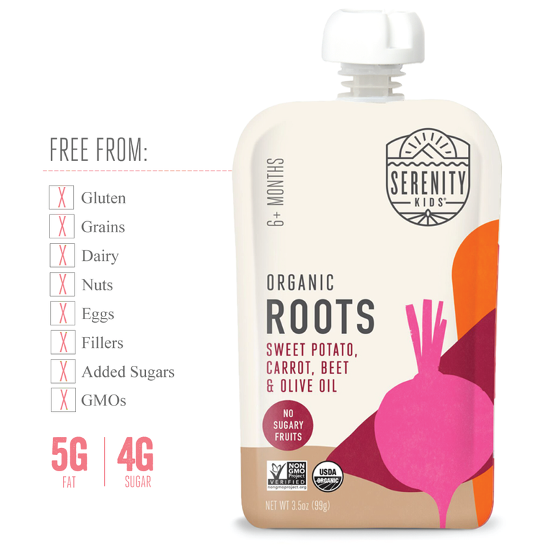 Serenity Kids Organic Roots Pouch