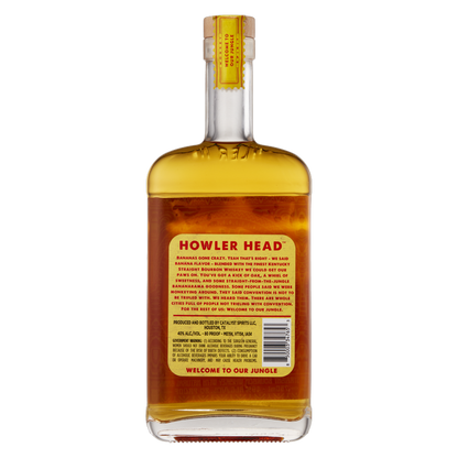 Howler Head Banana Bourbon 750ml (80 Proof)