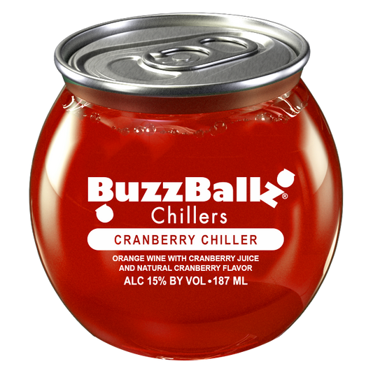 Buzzballz Chillers Cranberry 187ml 15% ABV