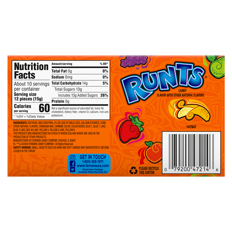 Runts Theater Box 5oz