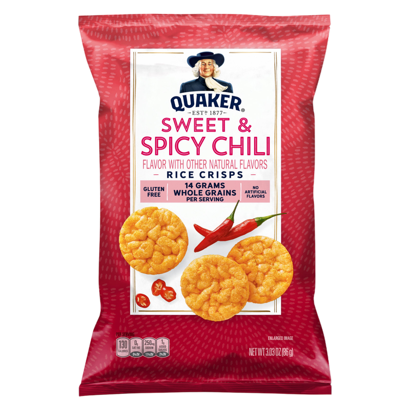 Quaker Rice Crisps Sweet Chili 3.03oz