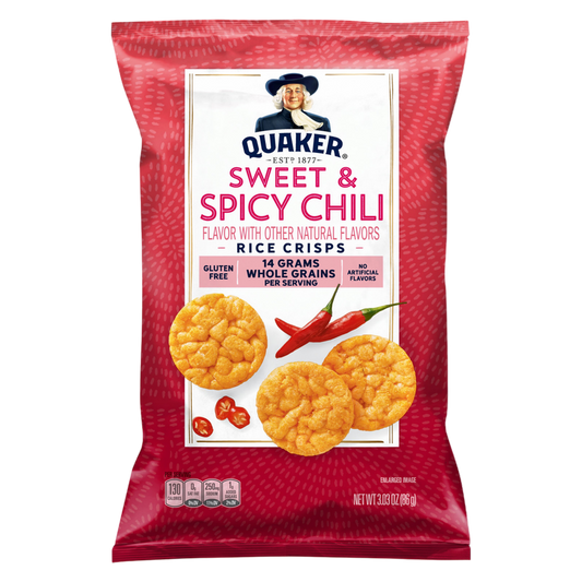 Quaker Rice Crisps Sweet Chili 3.03oz