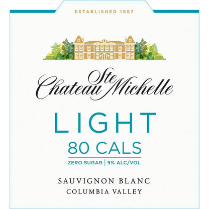 Chateau Ste Michelle Sauvignon Blanc Light 750ml Bottle