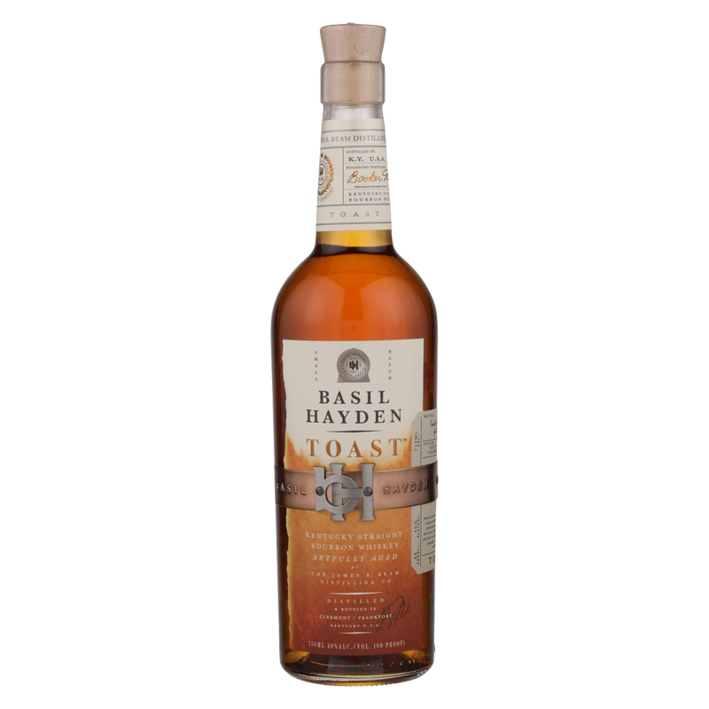 Basil Hayden Toast Bourbon 750ml (80 Proof)