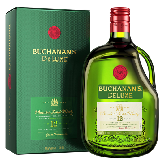 Buchanan's DeLuxe Aged 12 Years Blended Scotch Whisky, 1.75 L (80 Proof)
