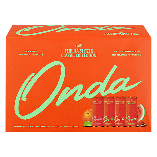 Onda Tequila Seltzer Holiday Collection 8pk 12oz Can 5.0% ABV