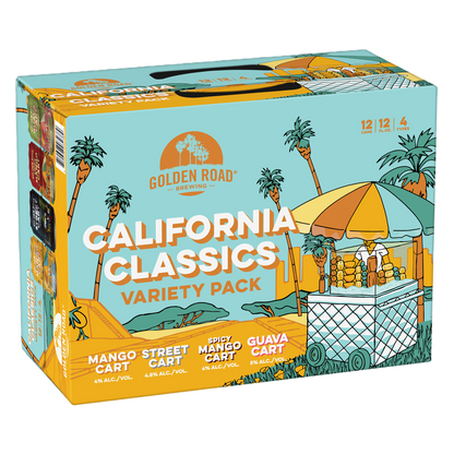 Golden Road Cali Classic Variety Pack (12PKC 12 OZ) (12PKC 12 OZ)