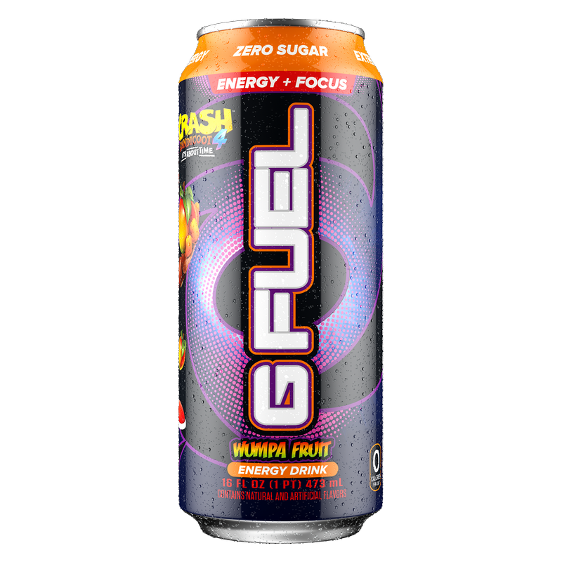 G Fuel Wumpa Fruit 16oz Can