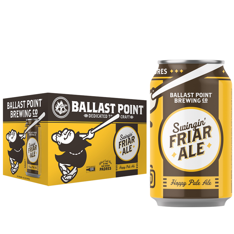 Ballast Point Brewing Swingin' Friar Ale 6pk 12oz Can