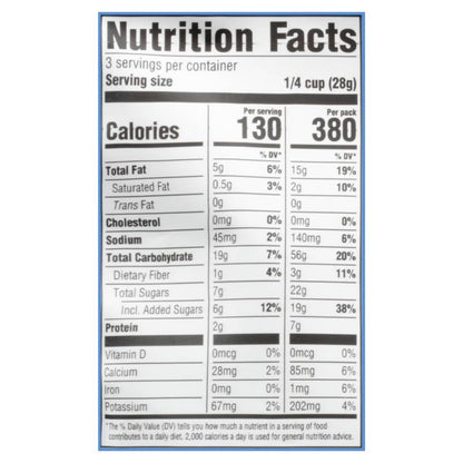 Wild Harvest Almond Blueberry Rice Snack Clusters 3oz