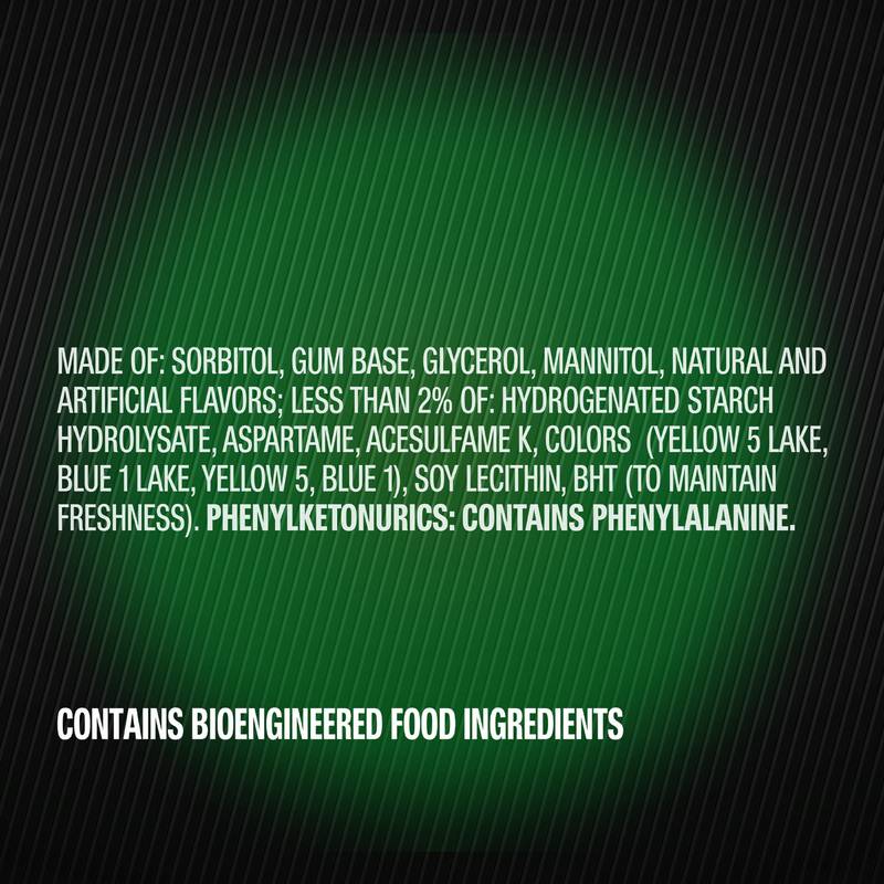 5 GUM Spearmint Rain Sugar Free Chewing Gum