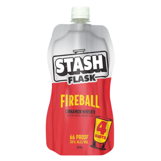 Fireball Stash Flask Cinnamon Whisky 200ML