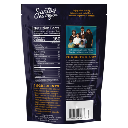 Siete Mexican Wedding Cookies 4.5oz