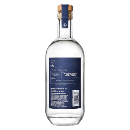 Ten To One Caribbean White Rum 750ml (90 Proof)