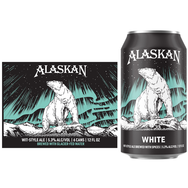 Alaskan Brewing White Ale 6pk 12oz Can