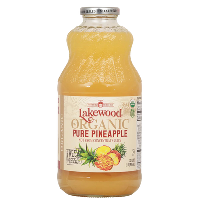 Lakewood Pure Pineapple Juice 32oz Btl
