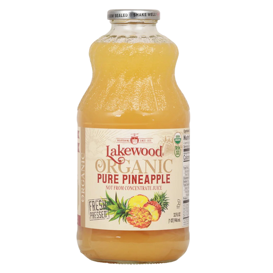 Lakewood Pure Pineapple Juice 32oz Btl